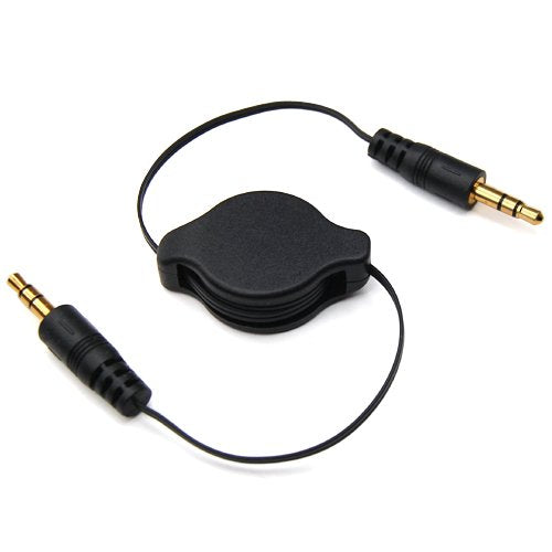 Aux Cable, Audio Cord Car Stereo Aux-in Adapter 3.5mm Retractable - NWM93