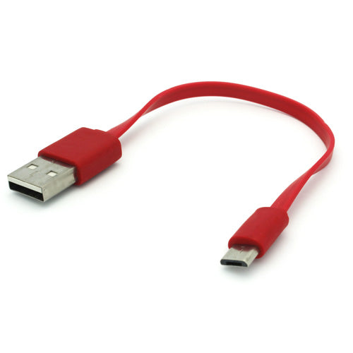 Short USB Cable, Wire Power Cord Charger MicroUSB - NWA58