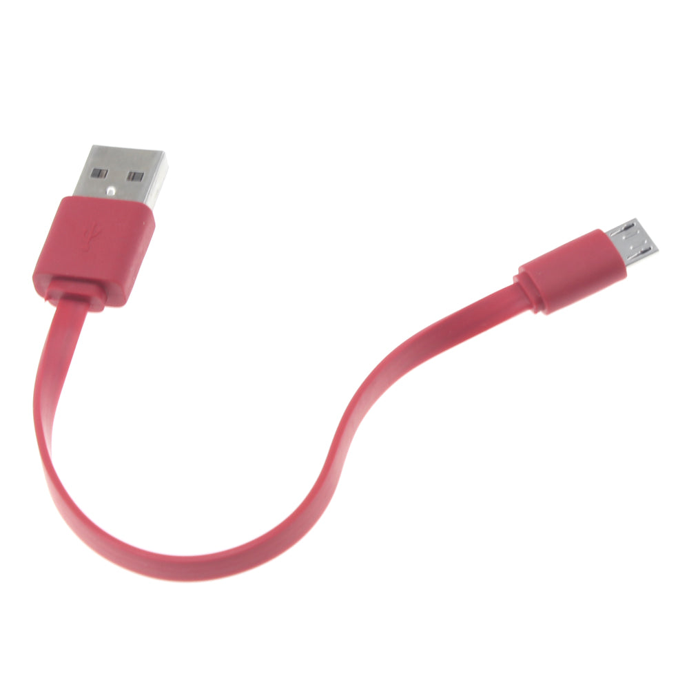 Short USB Cable, Wire Power Cord Charger MicroUSB - NWA58