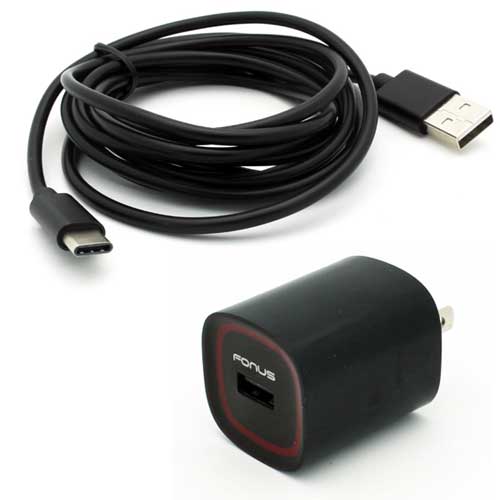 Home Charger, Power 6ft TYPE-C USB Cable 2.4A - NWA07