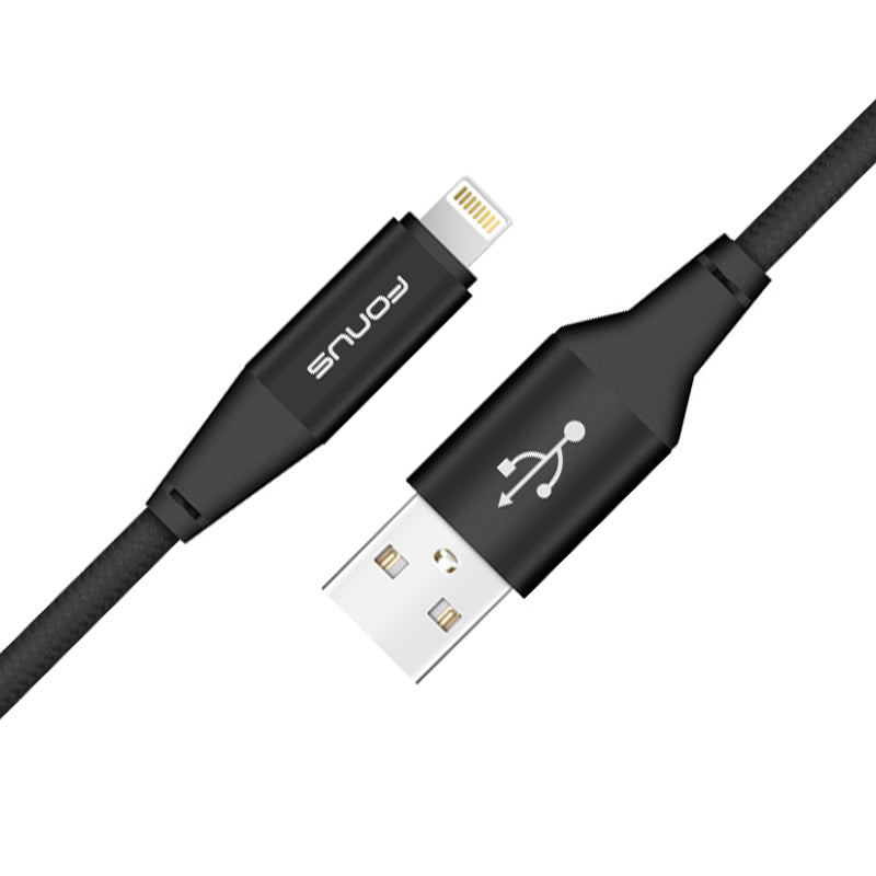 6ft and 10ft Long USB Cables, Braided Data Sync Wire Power Cord Fast Charge - NWY59