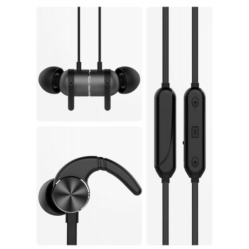 Wireless Earphones, With Microphone Headset Sports Headphones Neckband - NWL84