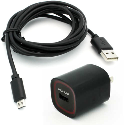 Home Charger, Adapter Power Micro USB 6ft Cable Fast 18W - NWC32