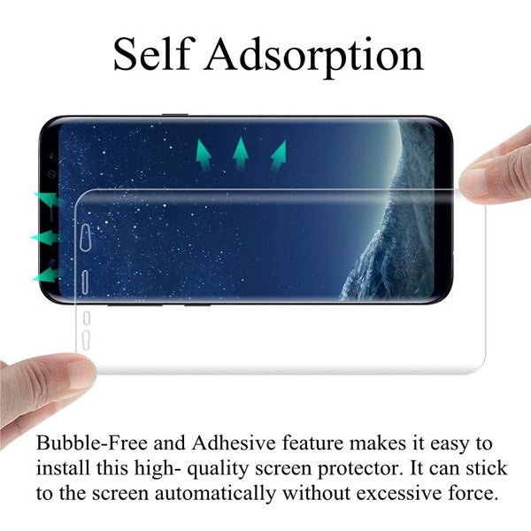 Screen Protector, HD Clear Edge to Edge Full Cover TPU Silicone Film - NWC84