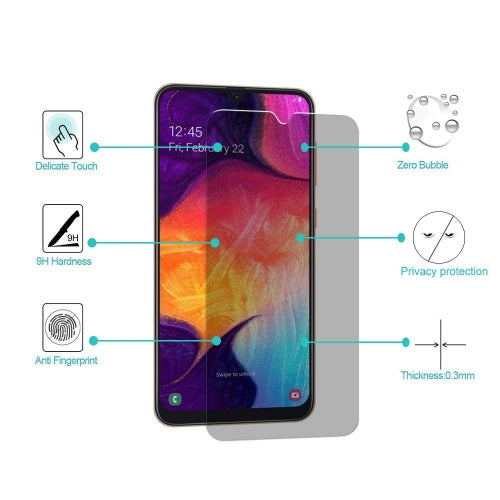 Privacy Screen Protector, Curved 3D Edge Anti-Peep Anti-Spy Tempered Glass - NWM10