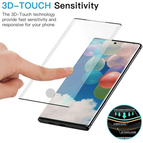 Screen Protector, HD Clear Full Cover 3D Curved Edge Tempered Glass - NWT37