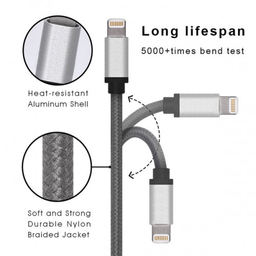 3ft USB Cable, Sync Fast Charge Wire Power Charger Cord - NWL78