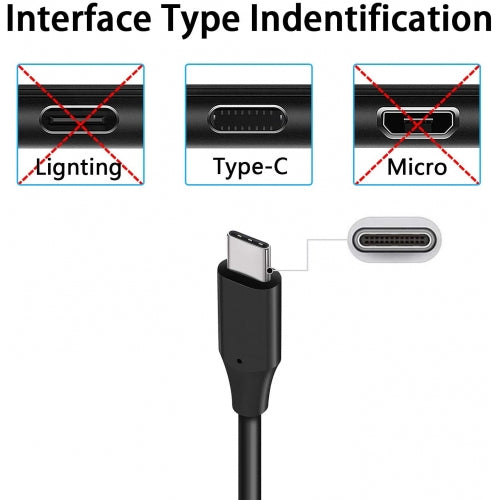 Car Charger, Power DC Socket 6ft USB-C Cable 2-Port 24W Fast - NWE14