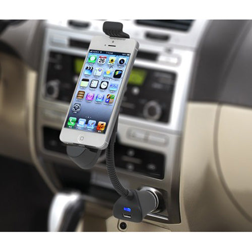 Car Mount, Cradle USB Port DC Socket Holder Charger - NWJ73