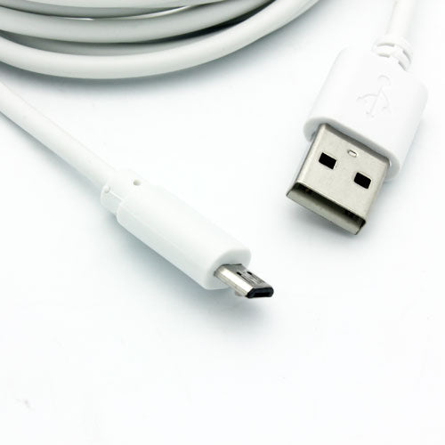 10ft USB Cable, Long Wire Power Charger Cord MicroUSB - NWG92