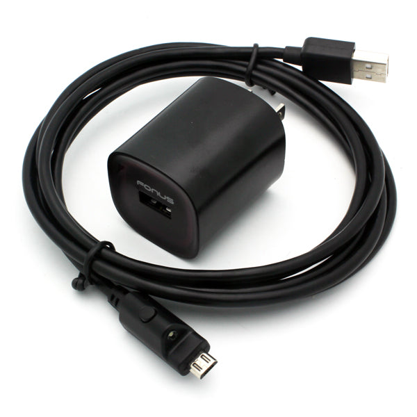 Home Charger, Power Wall Micro USB 6ft Cable 2.4A - NWM44