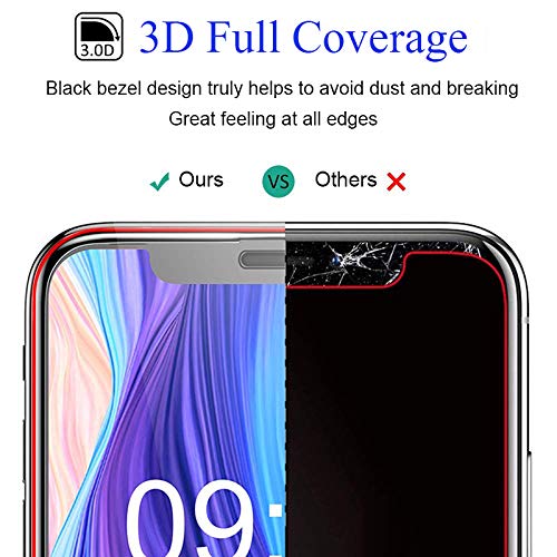 3 Pack Screen Protector, Anti Glare Full Cover 3D Curved Edge Matte Ceramics - NW3F57