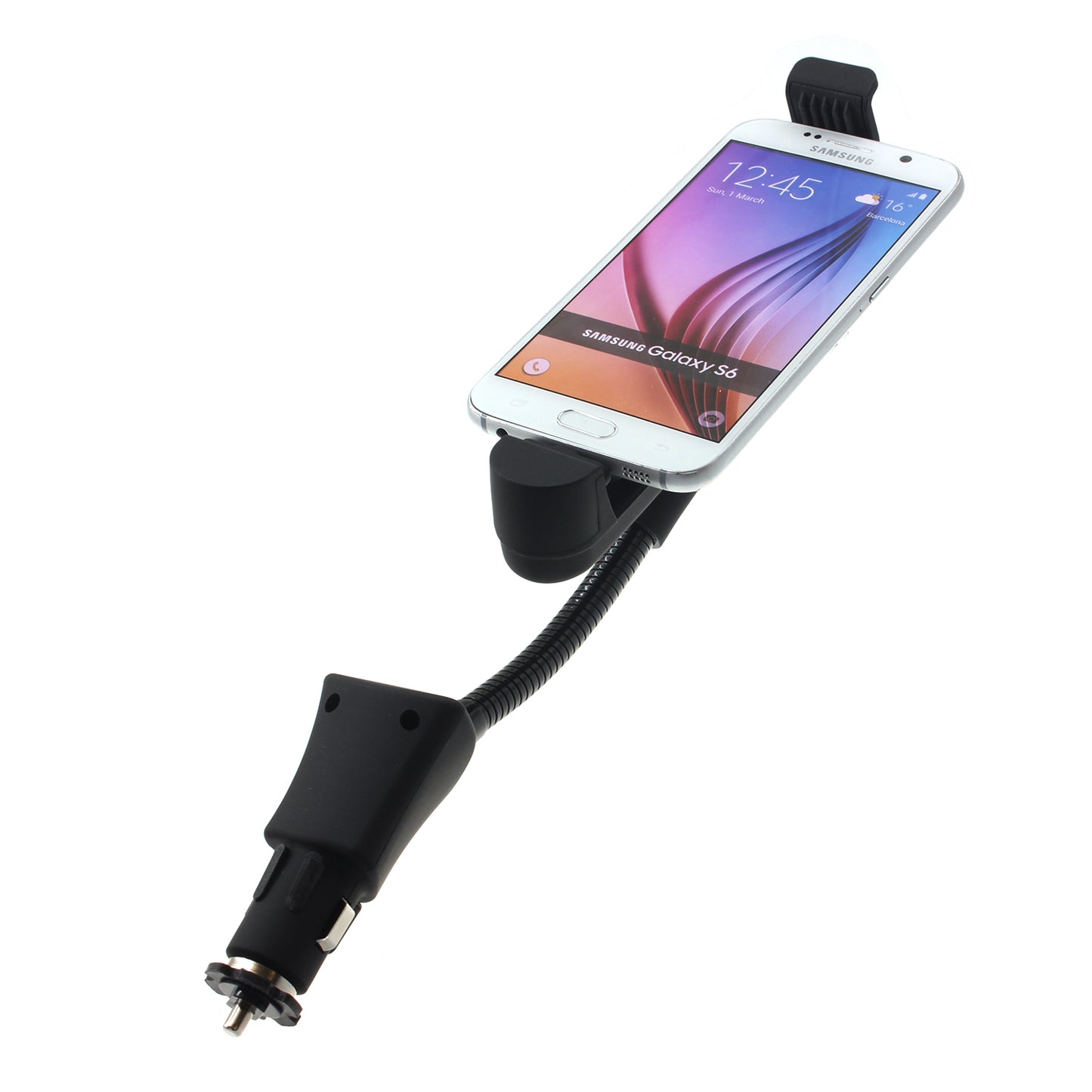 Car Mount, Cradle USB Port DC Socket Holder Charger - NWC79