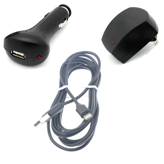Car Home Charger, AC Plug Adapter Power 3ft USB Cable - NWK29