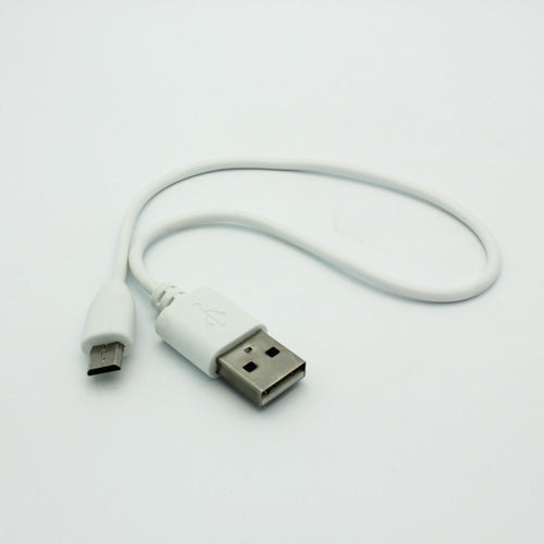 Short USB Cable, Power Cord Charger MicroUSB 1ft - NWM91