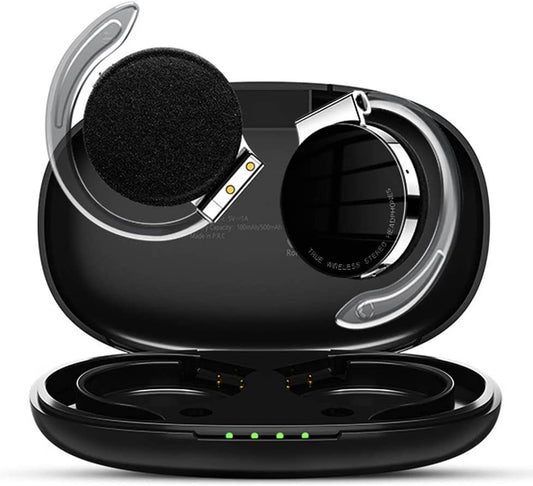 Ear-hook Wireless Earphones, Hands-free Mic Charging Case True Wireless Stereo Over the Ear Headphones TWS Bluetooth Earbuds - NWZ41