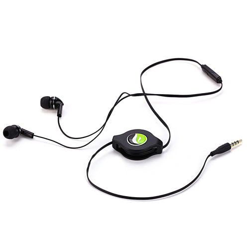 Earphones, Earbuds w Mic Headset Type-C Adapter Retractable - NWP13