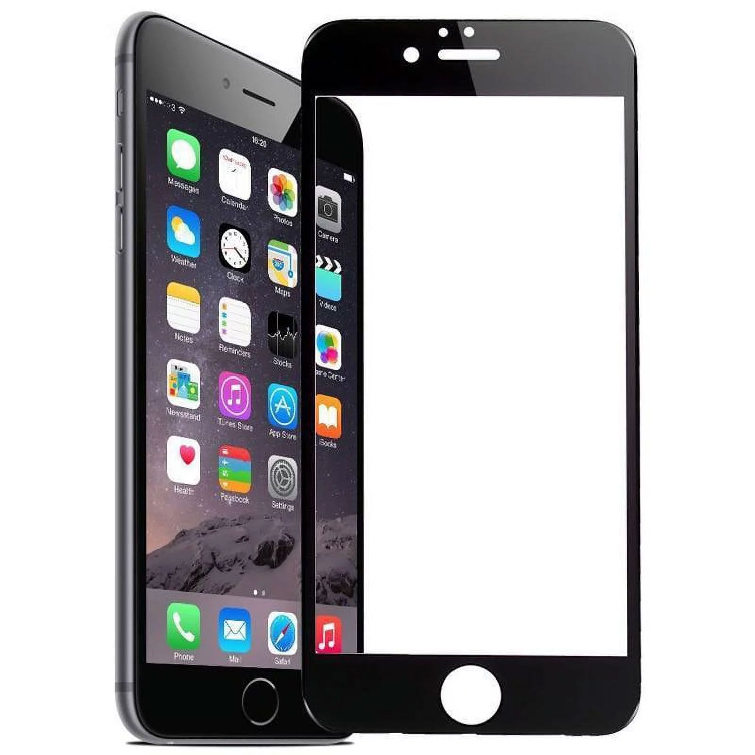 Screen Protector,  Bubble Free Full Cover Curved Edge 4D Touch Tempered Glass  - NWF86 909-1