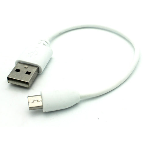 Short USB Cable, Wire Power Cord Charger MicroUSB - NWC25