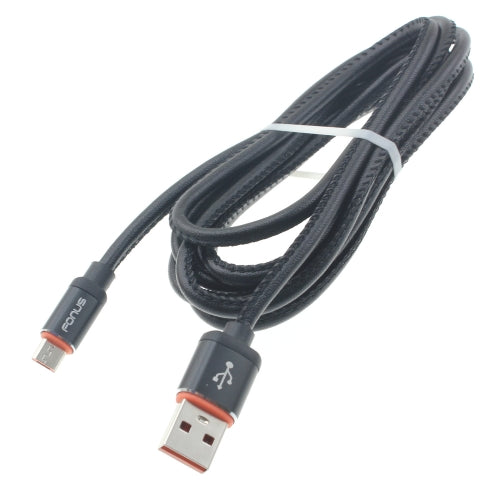 6ft USB Cable, Long Wire MicroUSB Fast Charge Power Cord - NWM25