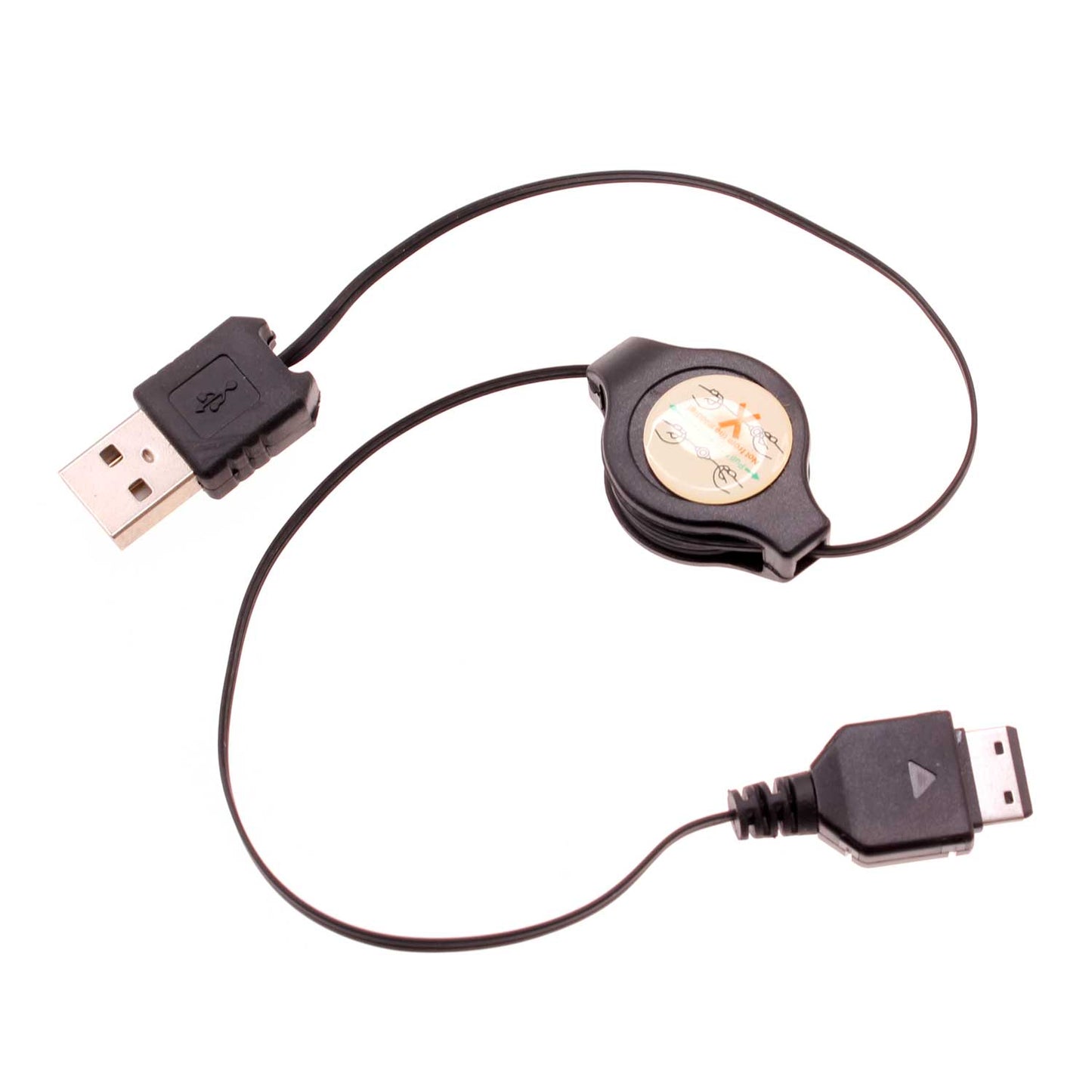 USB Cable, Sync Charger Power Cord S20 Pin Retractable - NWZA1