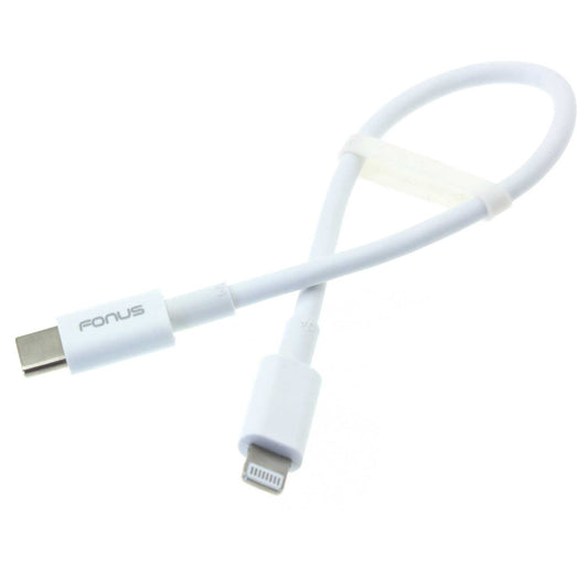 PD USB Cable, Type-C Cord Power Fast Charger USB-C to iPhone Short - NWF88