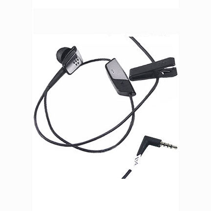 Mono Headset, Flat Headphone 3.5mm Single Earbud Wired Earphone - NWG05