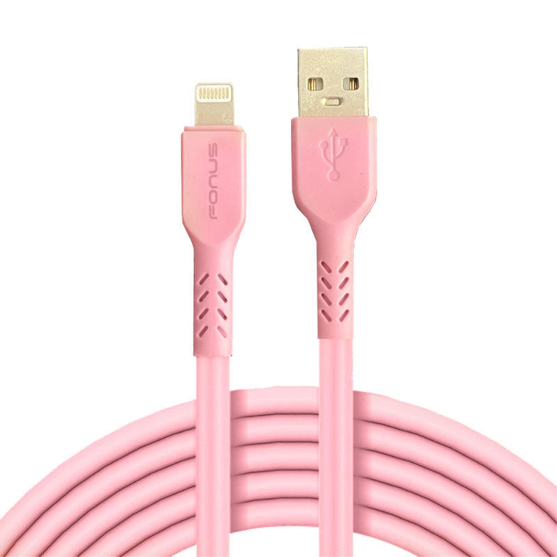 10ft Long USB Cable, Sync Pink Fast Charge Power Wire Charger Cord - NWZ13