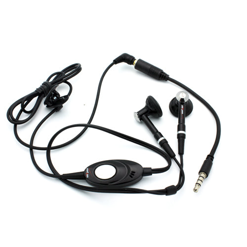 Headset, Earbuds Headphones Hands-free Mic Earphones 2.5mm to 3.5mm Adapter - NWG21