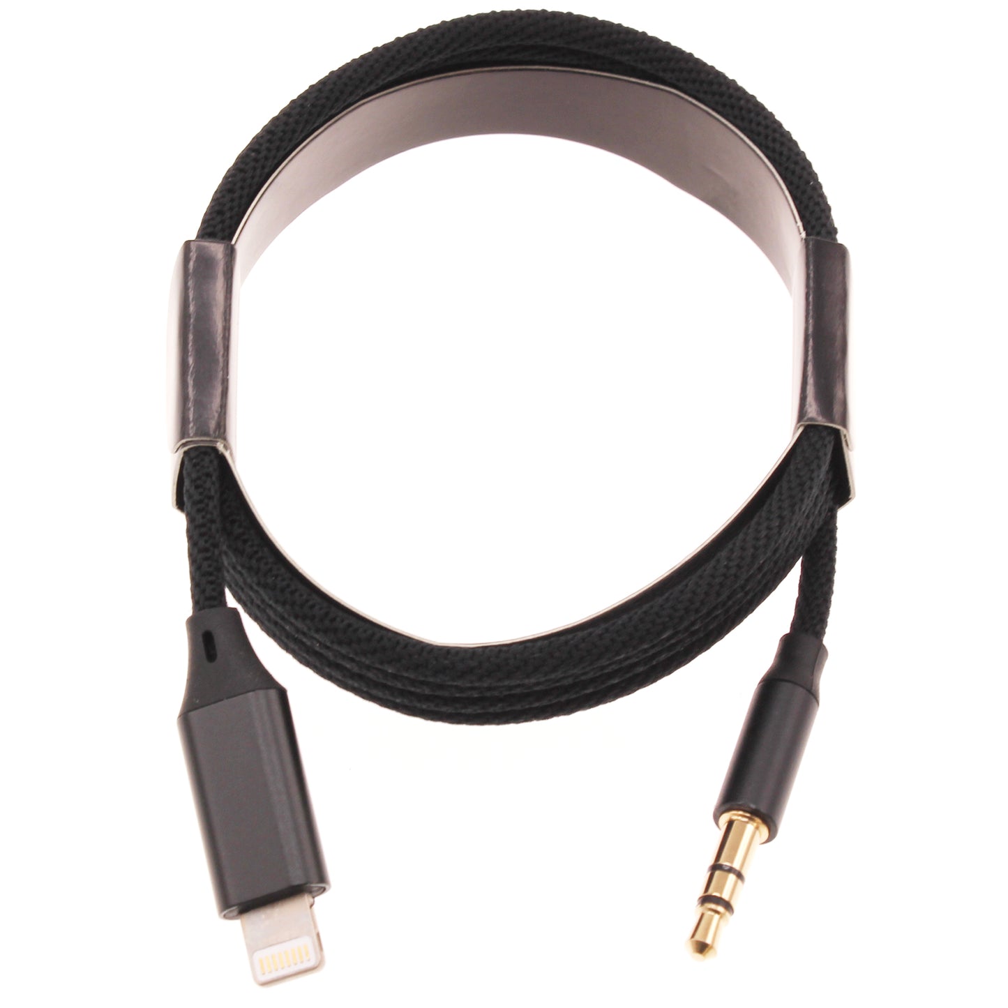 Aux Cable, Headphone Jack Adapter Speaker Wire Car Stereo Aux-in Audio Cord MFI Lightning to 3.5mm - NWA73