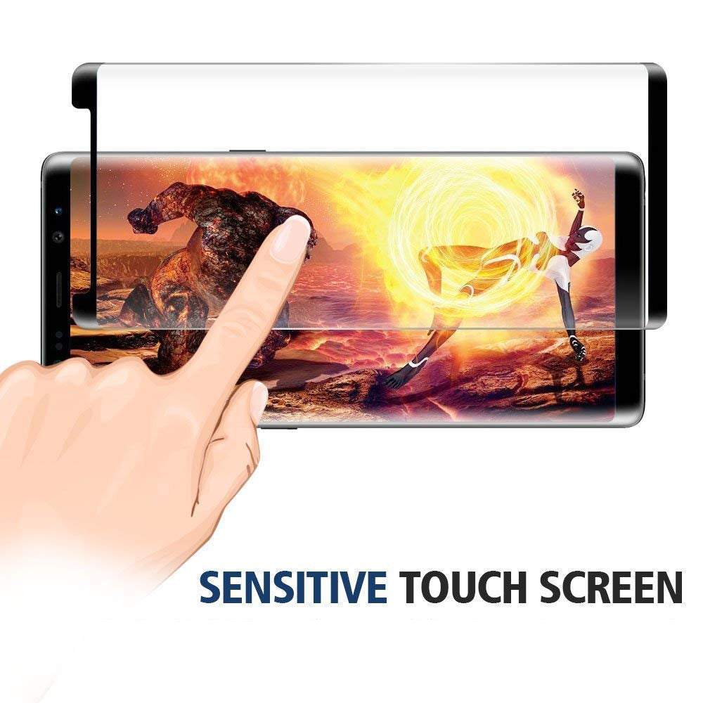 Screen Protector, Bubble Free Full Cover Curved Edge 5D Touch Tempered Glass - NWR59