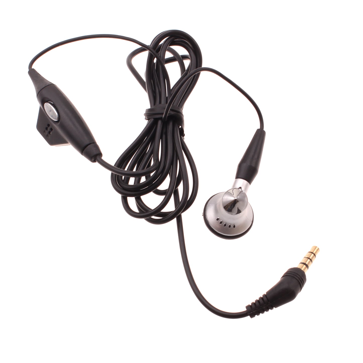 Mono Headset, Headphone 3.5mm Single Earbud Wired Earphone - NWA18