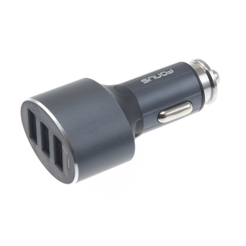 Quick Car Charger, DC Socket Adapter Power 3-Port USB 42W - NWM52