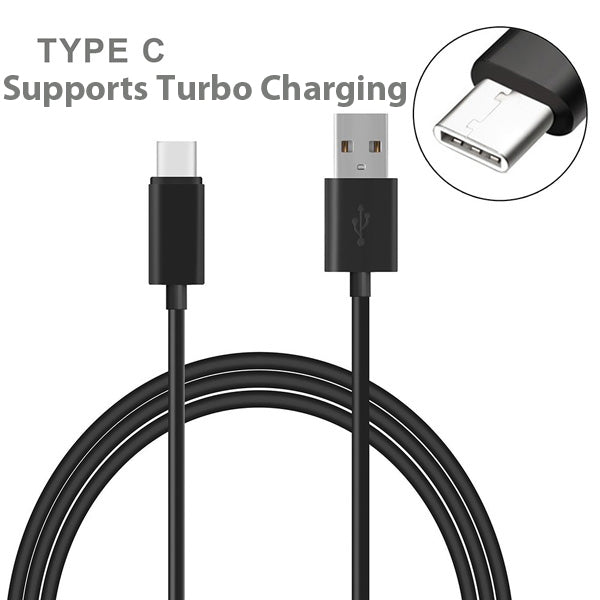 Car Charger, Quick Charge Type-C 6ft Cable USB Port 18W Fast - NWK42