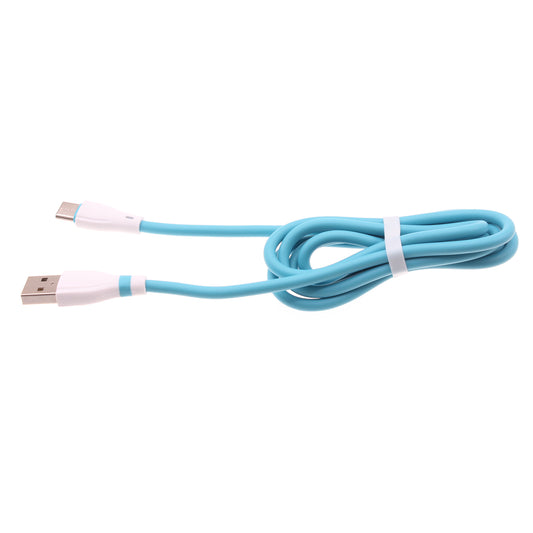 4ft USB-C Cable, Type-C Wire Power Charger Cord Blue - NWE13