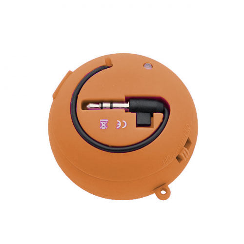 Wired Speaker, Orange Rechargeable Multimedia Audio Portable - NWF81