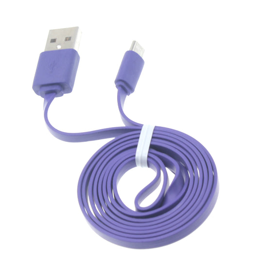 6ft USB Cable, Wire Power Cord Charger MicroUSB - NWR42