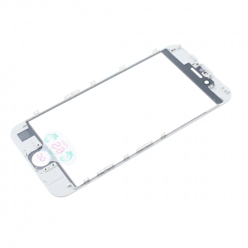 Front Glass, Lens Bezel Frame Screen Outer White - NWL51