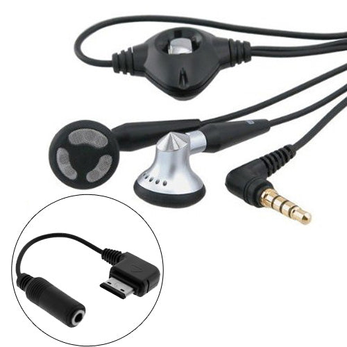 Headset, Earbuds Headphones w Mic Earphones 20-Pin Adapter - NWS60