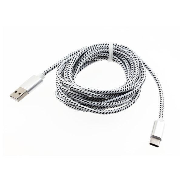 10ft USB Cable, USB-C Wire Power Charger Cord Type-C - NWB62