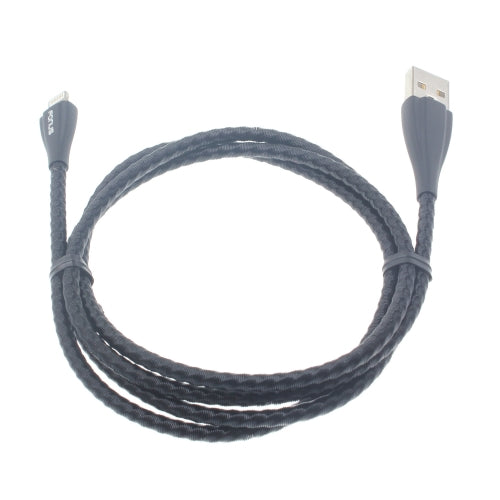 Metal USB Cable, Braided Wire Power Charger Cord 3ft - NWL61