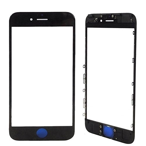 Front Glass, Lens Bezel Frame Screen Outer Black - NWL50