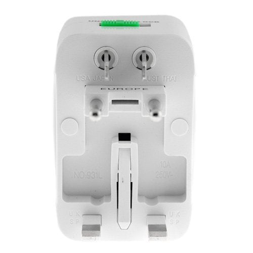 International Charger, AC Power Plug Converter Adapter Travel USB Port - NWD21