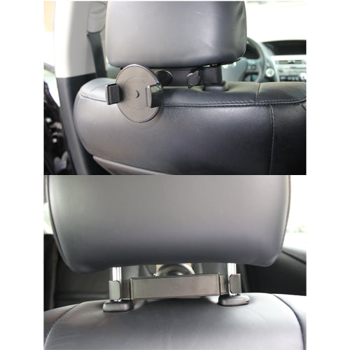 Car Headrest Mount, Dock Rotating Cradle Seat Back Holder - NWC78