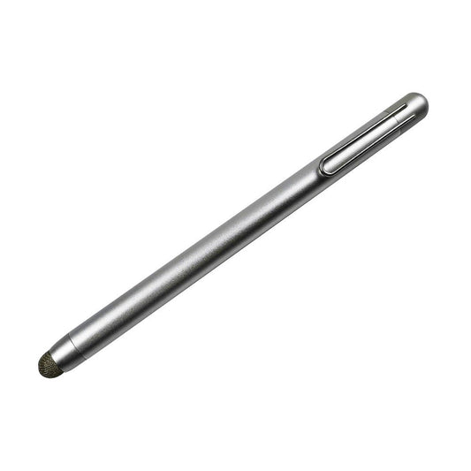 Stylus, Silver Color Lightweight Aluminum Fiber Tip Touch Screen Pen - NWZ60