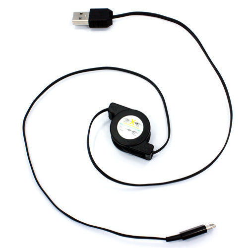 USB Cable, Sync Cord Power Charger Retractable - NWS41