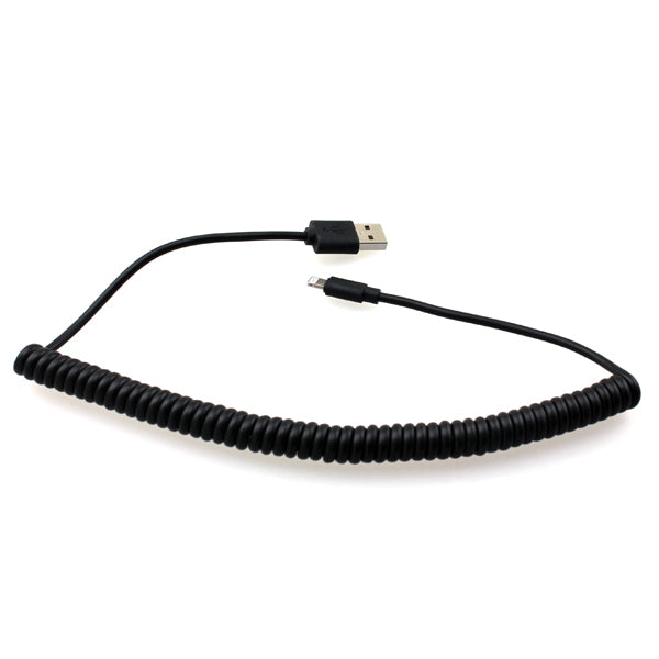 USB Cable, Sync Power Cord Charger Coiled - NWD94