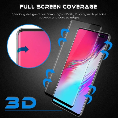 Screen Protector, HD Clear Full Cover 3D Curved Edge Tempered Glass - NWA70