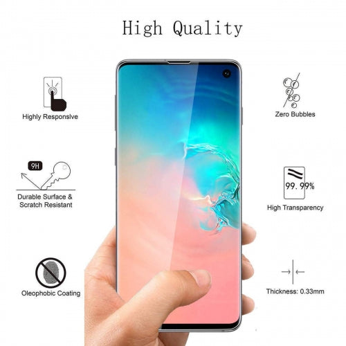 Screen Protector, HD Clear Full Cover 3D Curved Edge Tempered Glass - NWC27