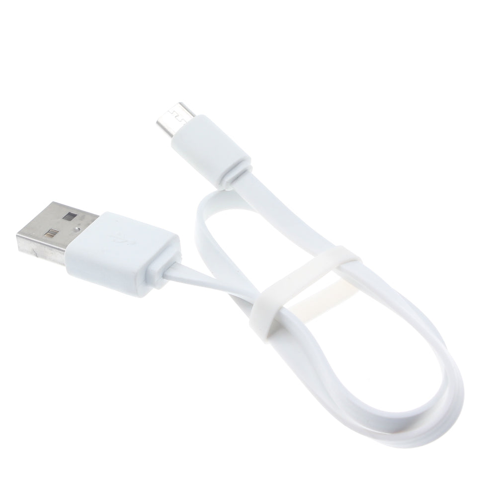 Short USB Cable, Power Cord Charger MicroUSB 1ft - NWG89